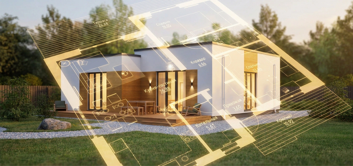 Акция - Индивидуальный проект дома — в подарок!